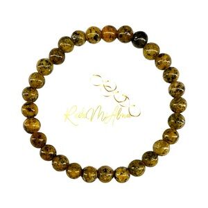 Picture Jasper Beaded Bracelet